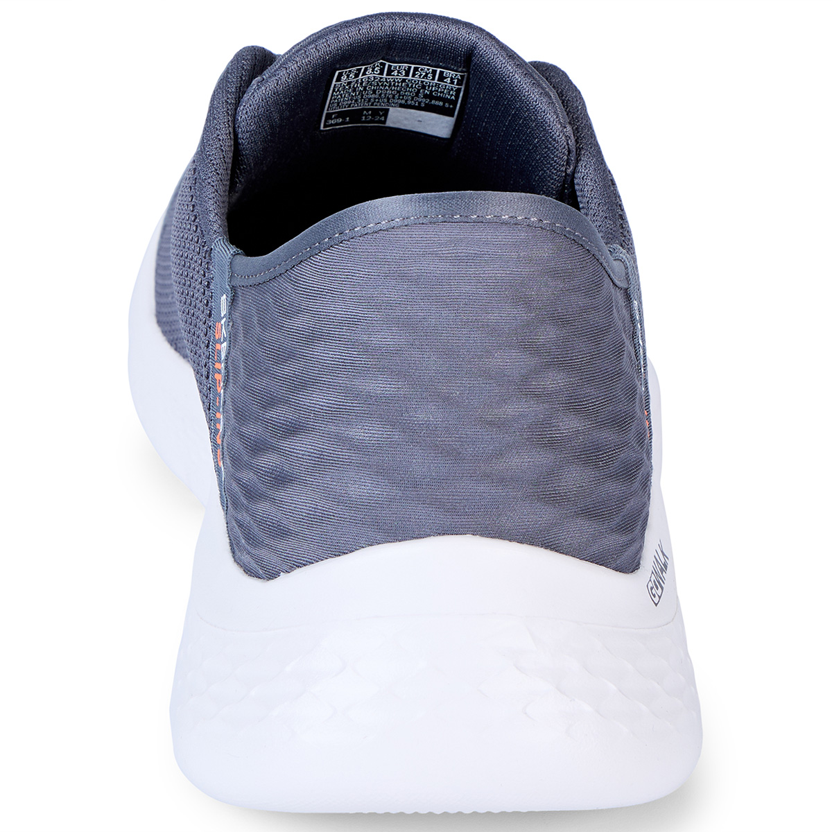 SKECHERS Sneaker mit "Memory Foam" - Sohle, atmungsaktiv grau