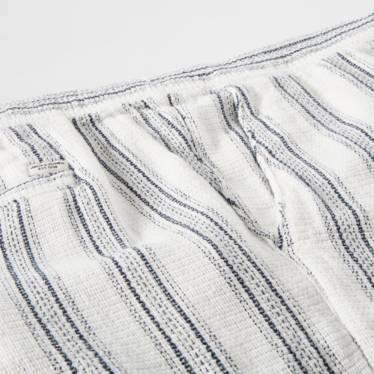 Jack&Jones Shorts mit elastischen Bund weiß