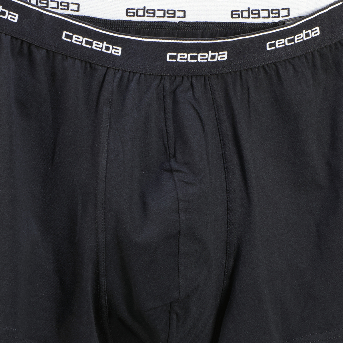 Ceceba Doppelpack Pants aus Baumwolljersey mit Stretch schwarz