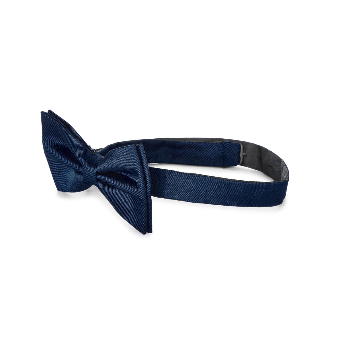 Seidenfalter Fliege aus Seide, vorgebunden Farbe dunkelblau Größe: One Size günstig online kaufen