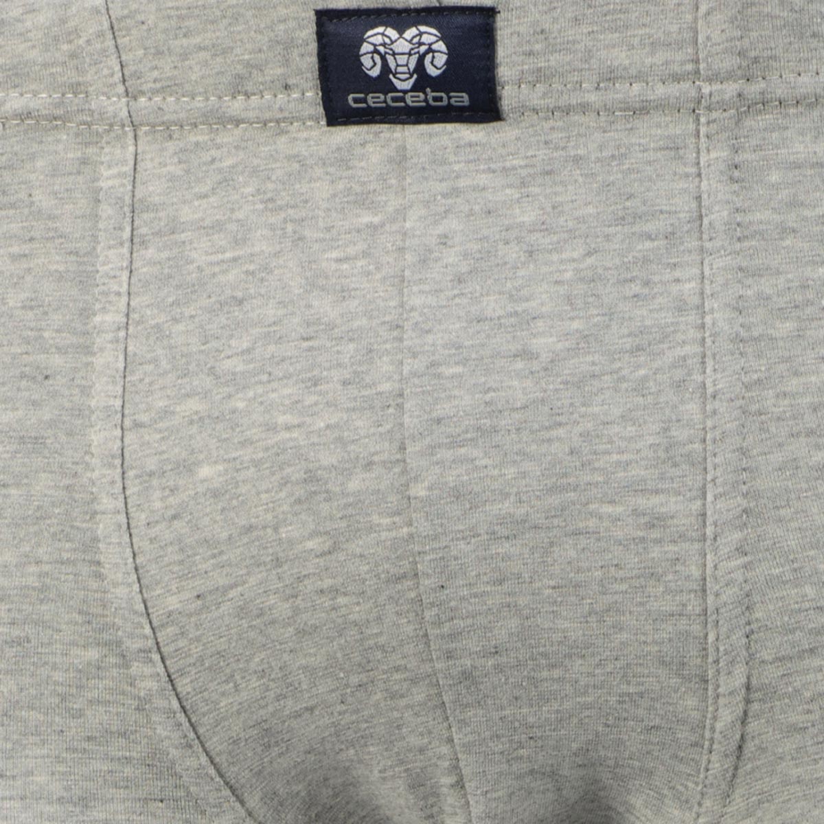 Ceceba Pants mit Elasthan im Doppelpack grau