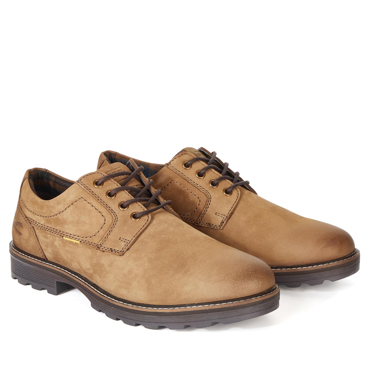 camel active Halbschuh "Oxford" mit Wechselfußbett braun