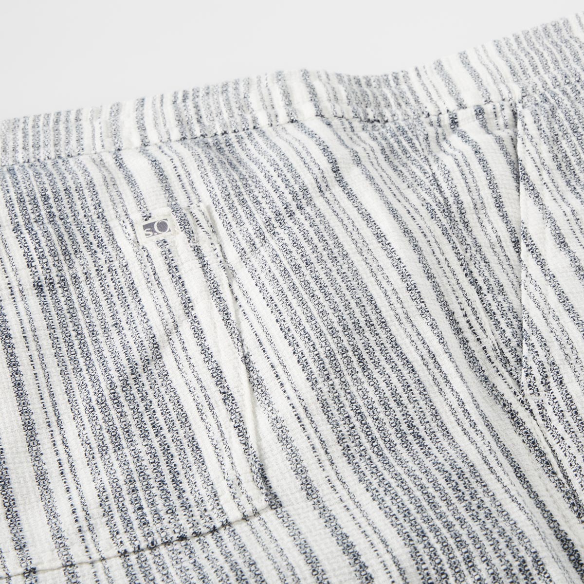 s.Oliver Feinstrick Chino-Shorts blau