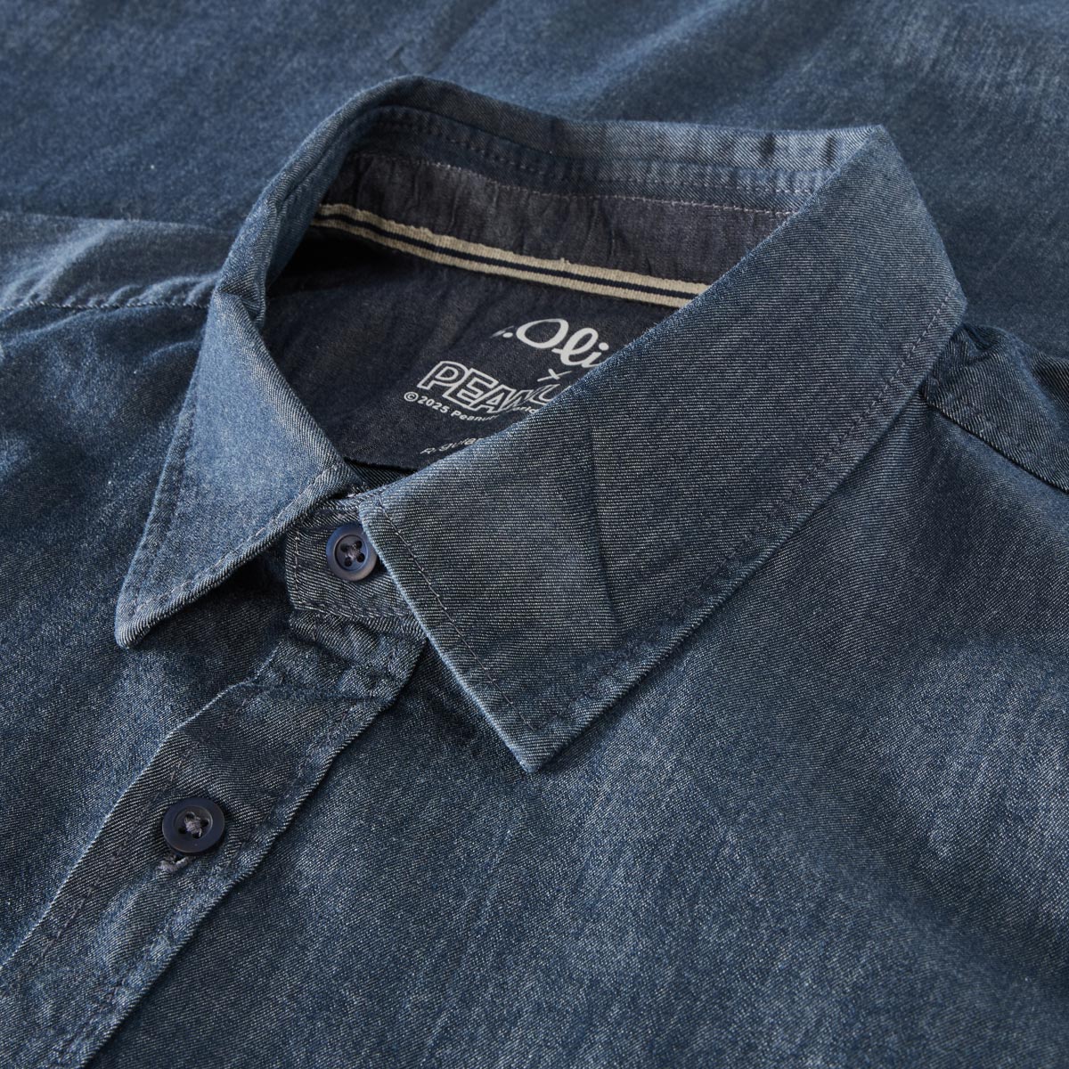 s.Oliver Freizeithemd mit Snoopy-Motiv blau