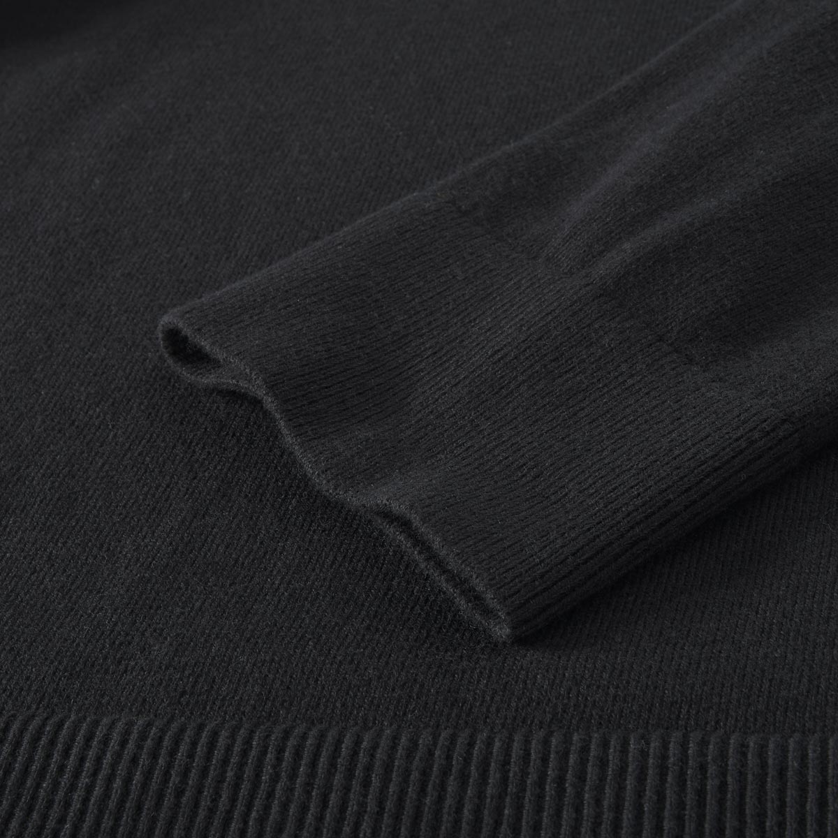 Tommy Hilfiger Feinstrickpullover mit Kaschmir schwarz