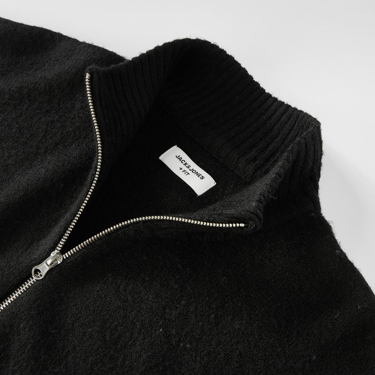 Jack&Jones Strickjacke mit Stretch schwarz