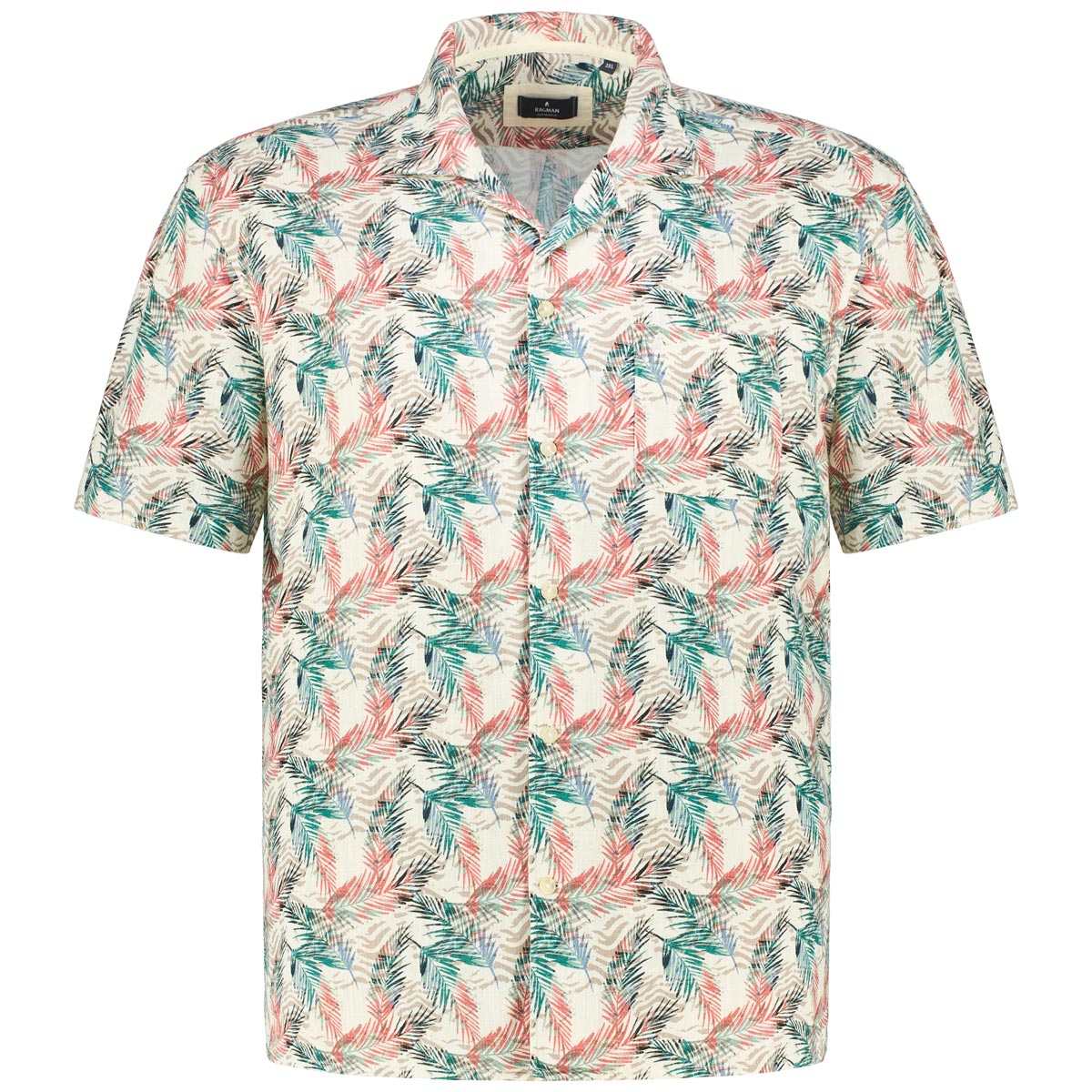 RAGMAN Freizeithemd aus Leinenmix Farbe cremeweiß Größe: 3XL günstig online kaufen