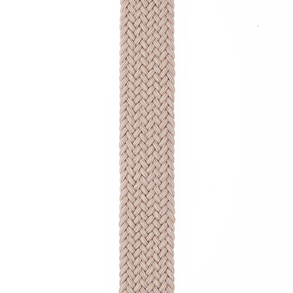 Lindenmann Stretch-Gürtel mit Flechtmuster, Überlänge sand