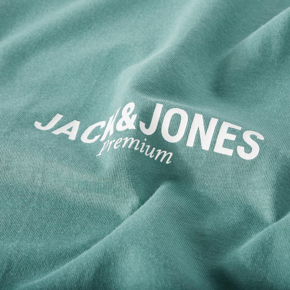 Jack&Jones T-Shirt mit Label-Print hellgrün