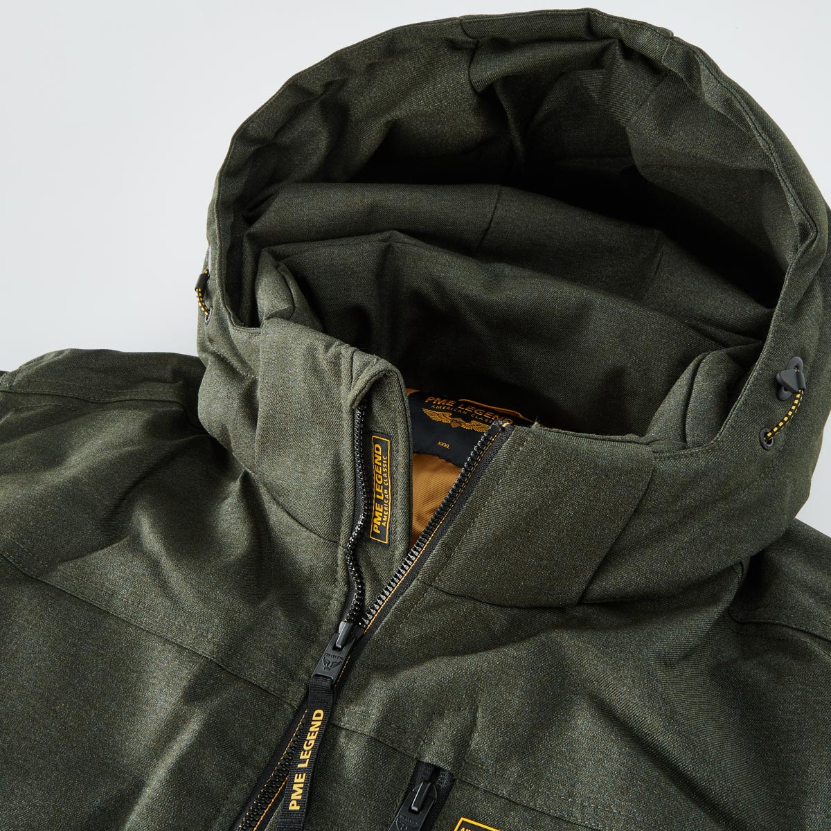 PME LEGEND Wattierter Blouson, wasserabweisend grau