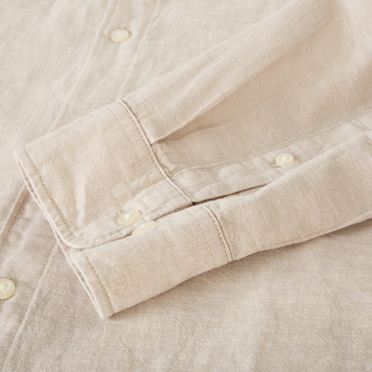 Jack&Jones Freizeithemd mit Leinen beige