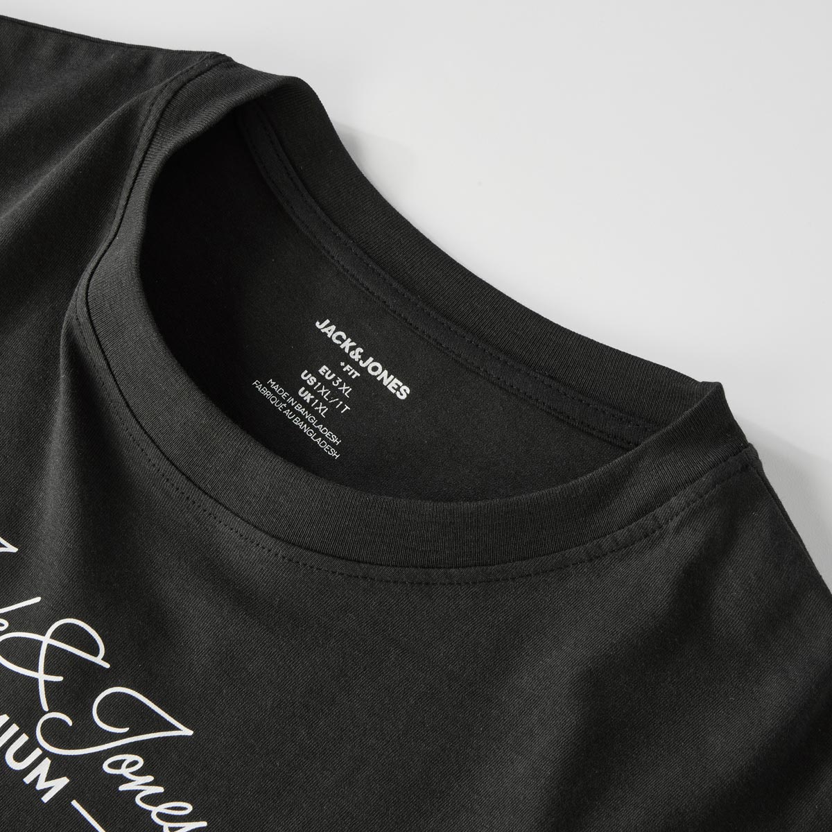 Jack&Jones T-Shirt mit Print schwarz