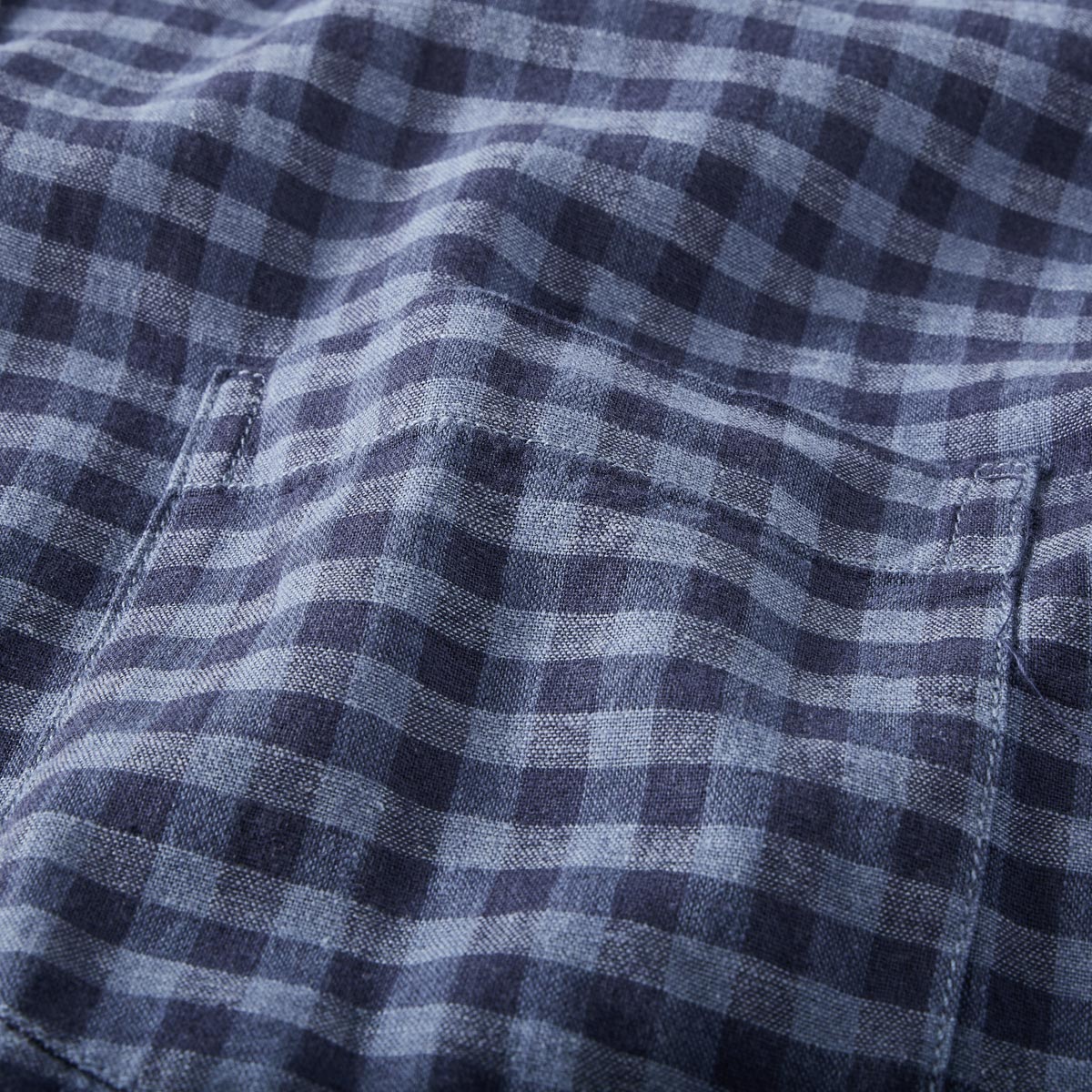 CASA MODA Freizeithemd mit Leinen blau