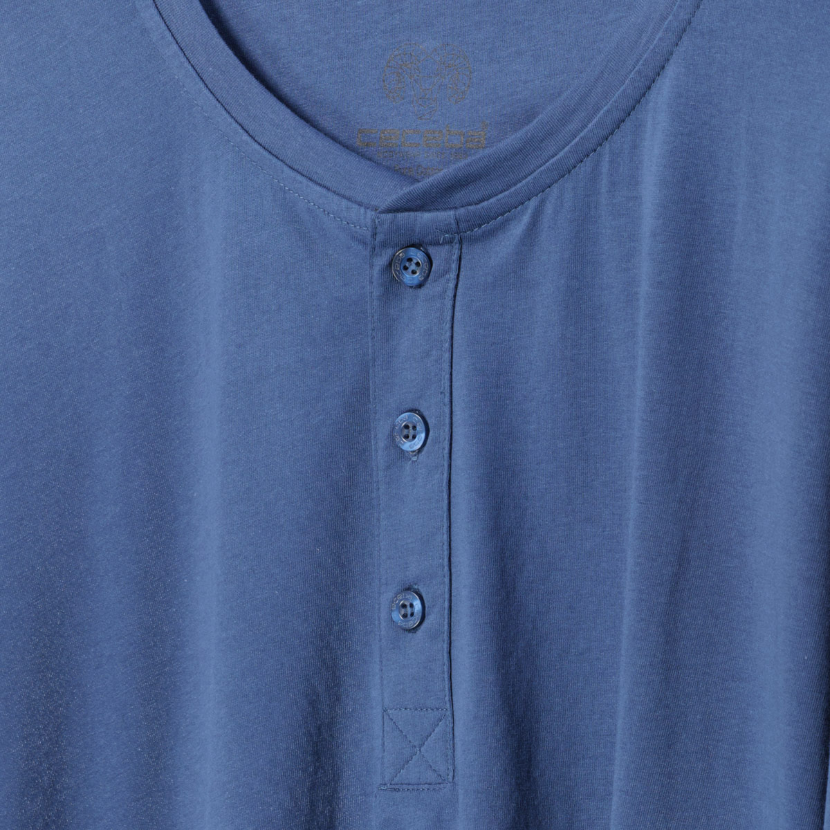 Ceceba Schlafanzug aus Biobaumwolle blau