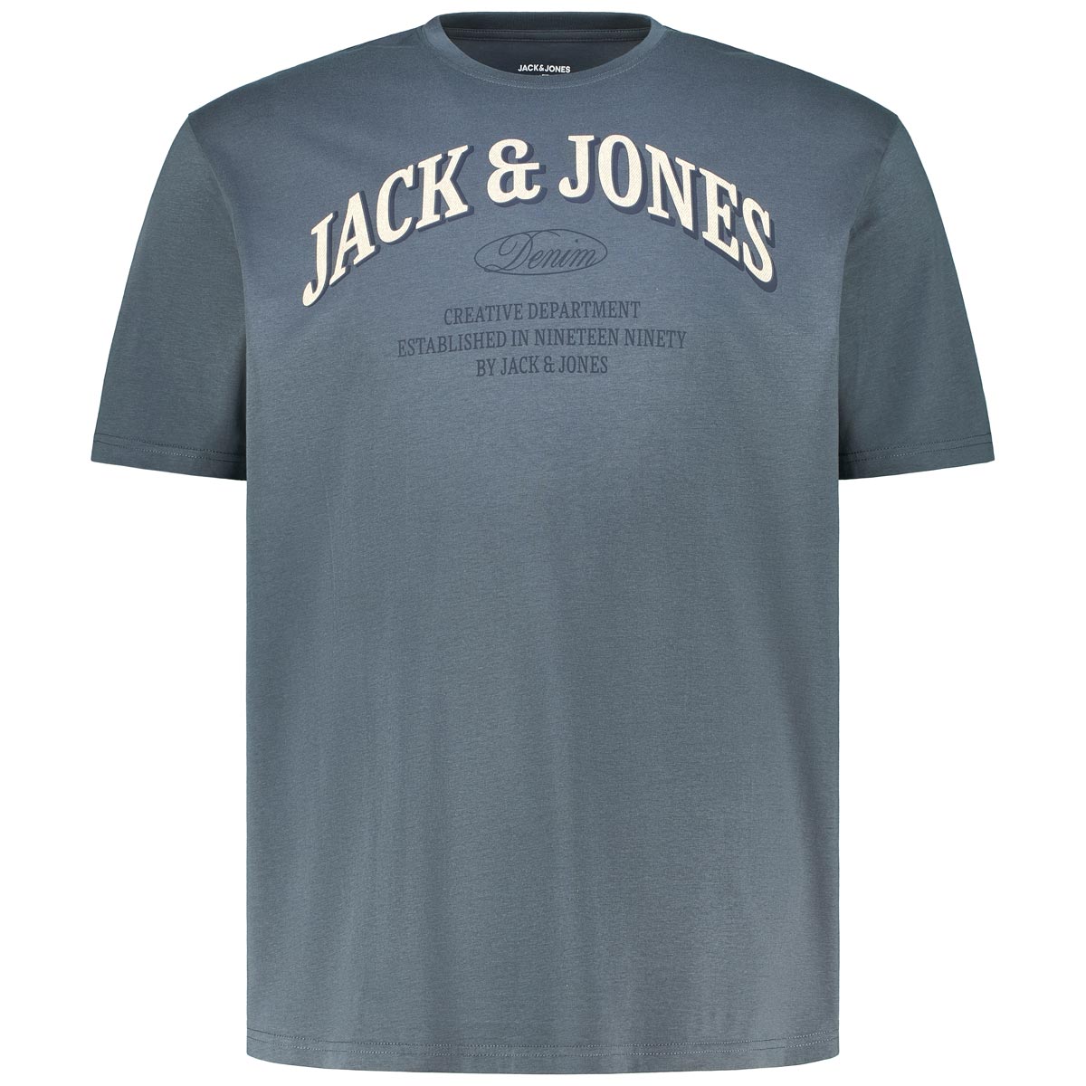 T-Shirt mit Label-Print