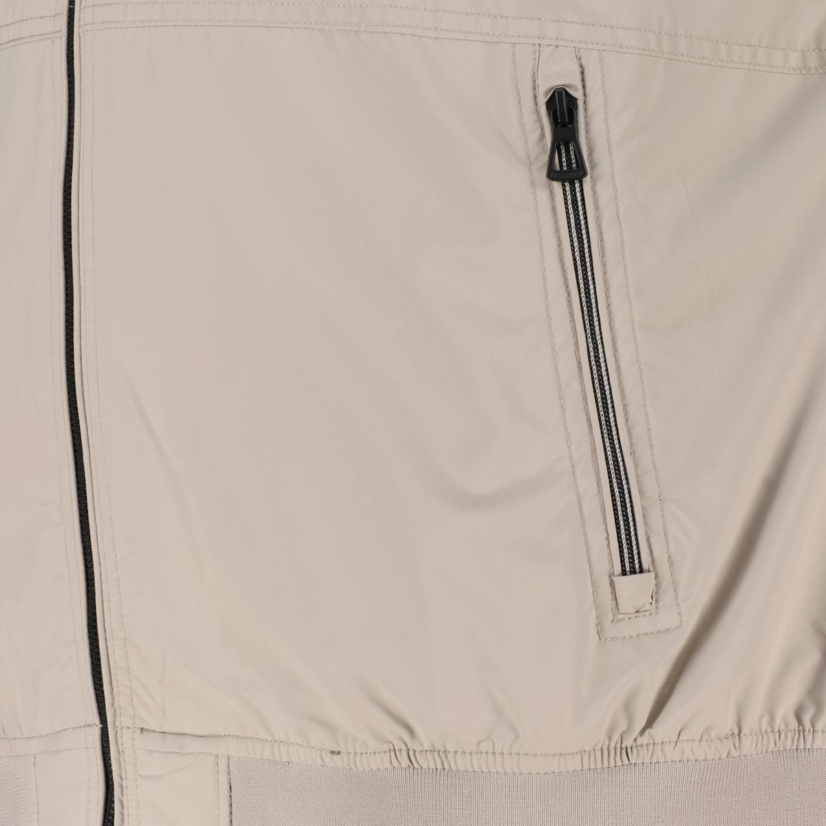 Lerros Blousonjacke mit Stretch, wasserabweisend  beige Lerros Blousonjacke mit Stretch, wasserabweisend  beige