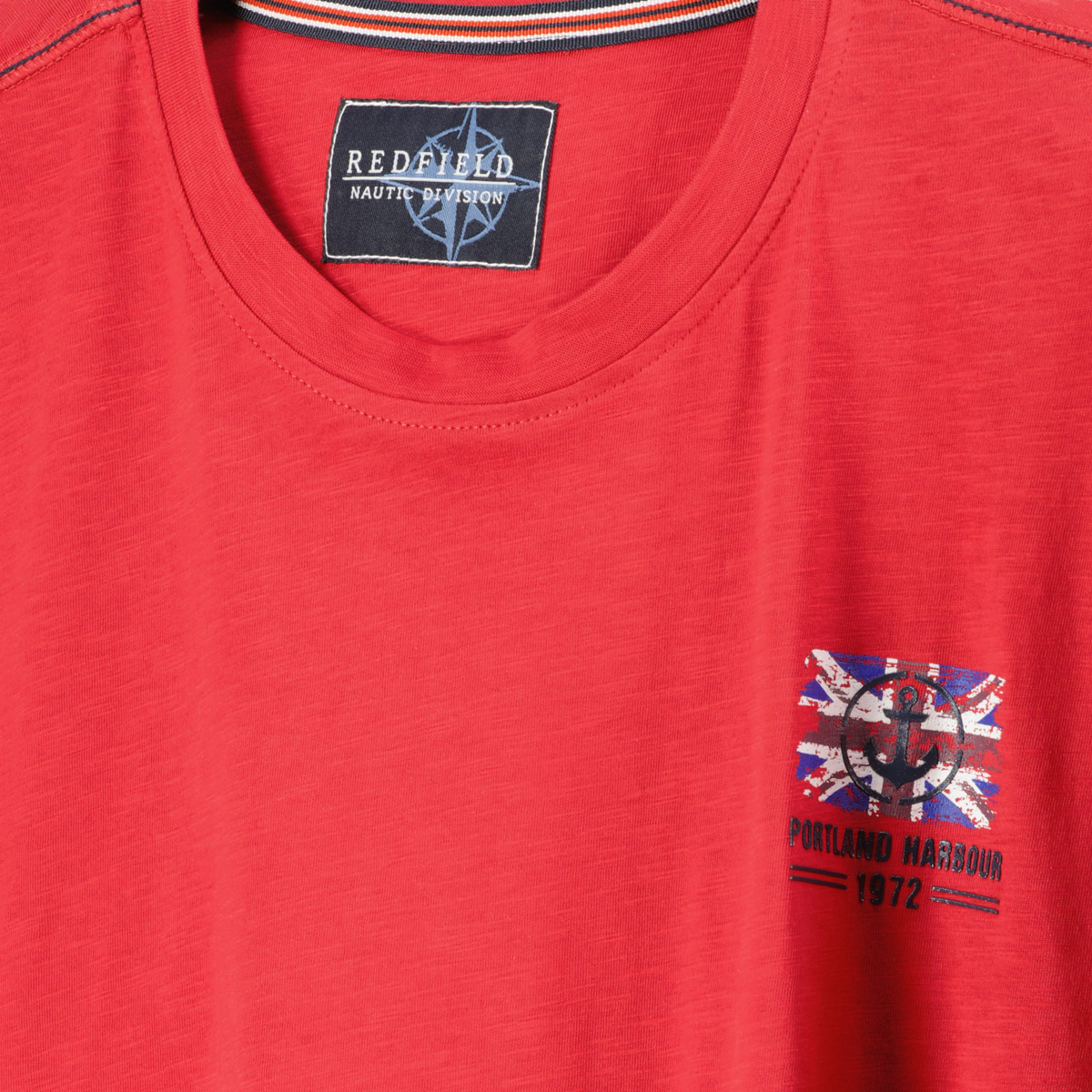 Redfield Longsleeve aus Baumwolle rot Redfield Longsleeve aus Baumwolle rot