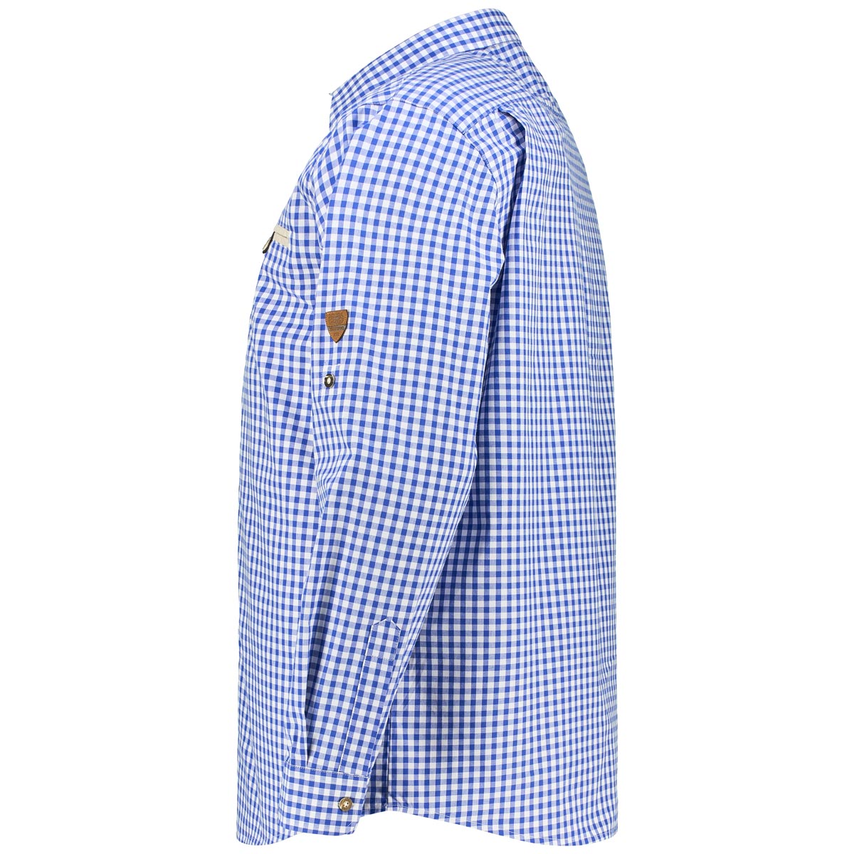 Orbis Kariertes Trachtenhemd Farbe blau Größe: 4XL günstig online kaufen