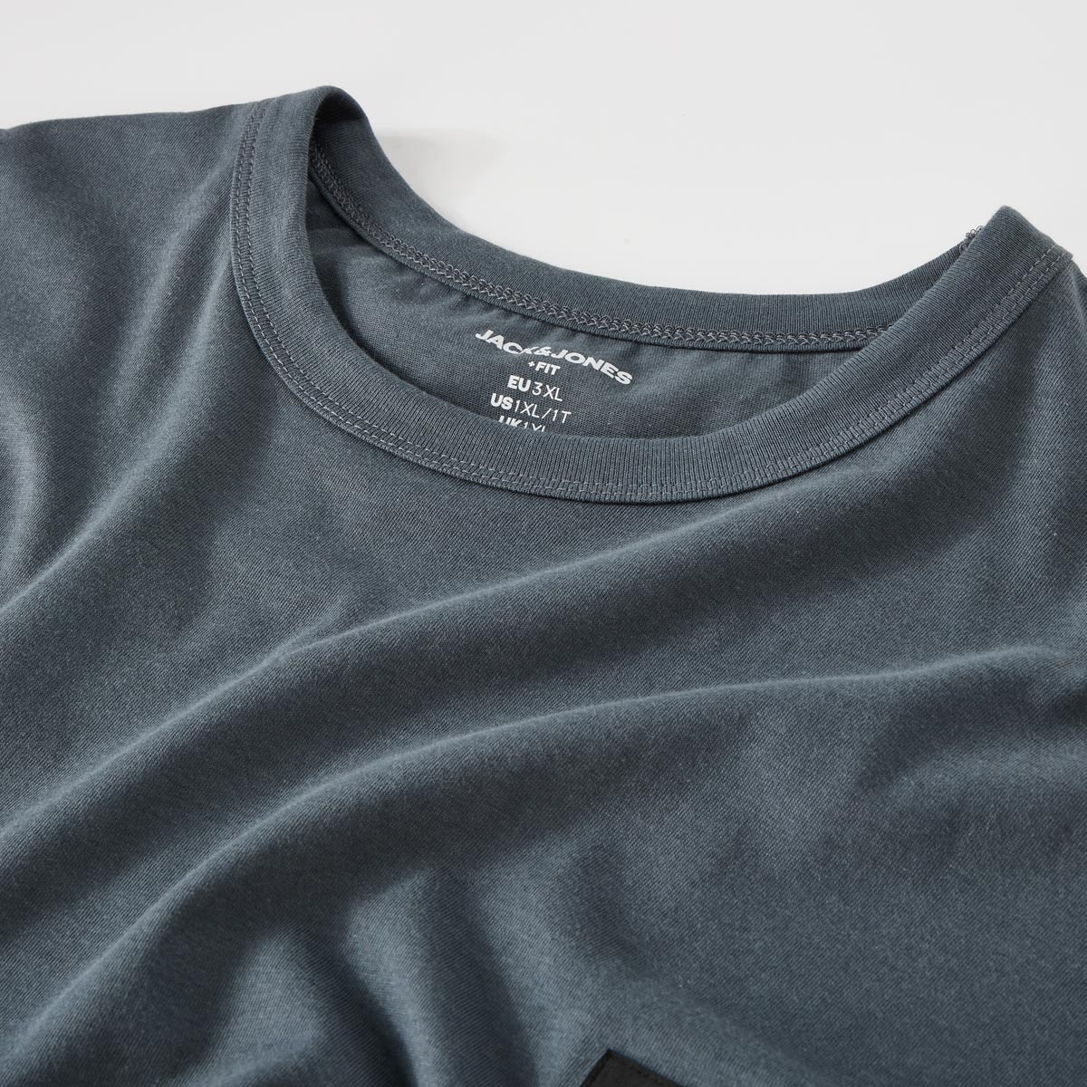 Jack&Jones T-Shirt aus Baumwolle grau