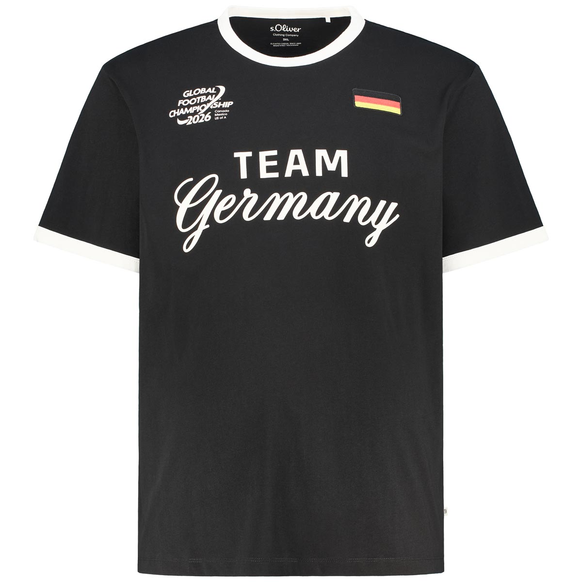 T-Shirt mit Statement-Print