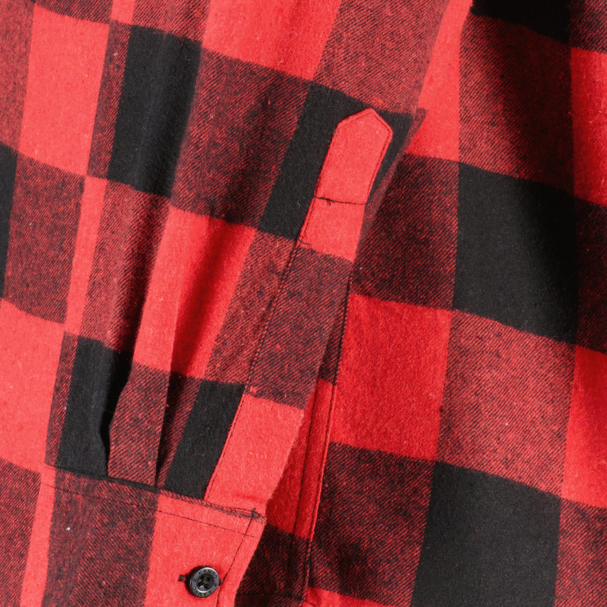 Kamro Freizeithemd aus Baumwollflanell rot/schwarz