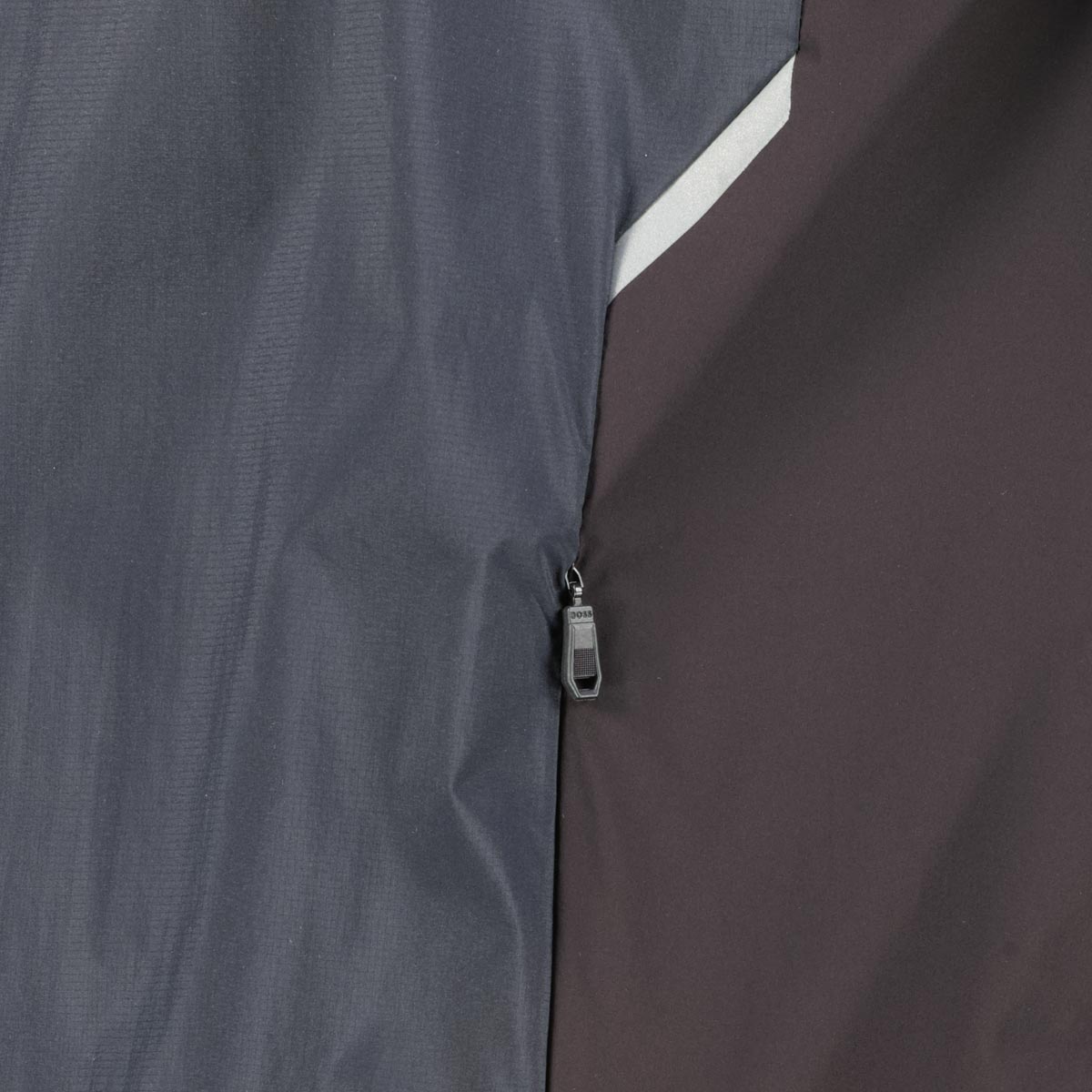 BOSS Leichte Jacke mit Stretch, atmungsaktiv schwarz