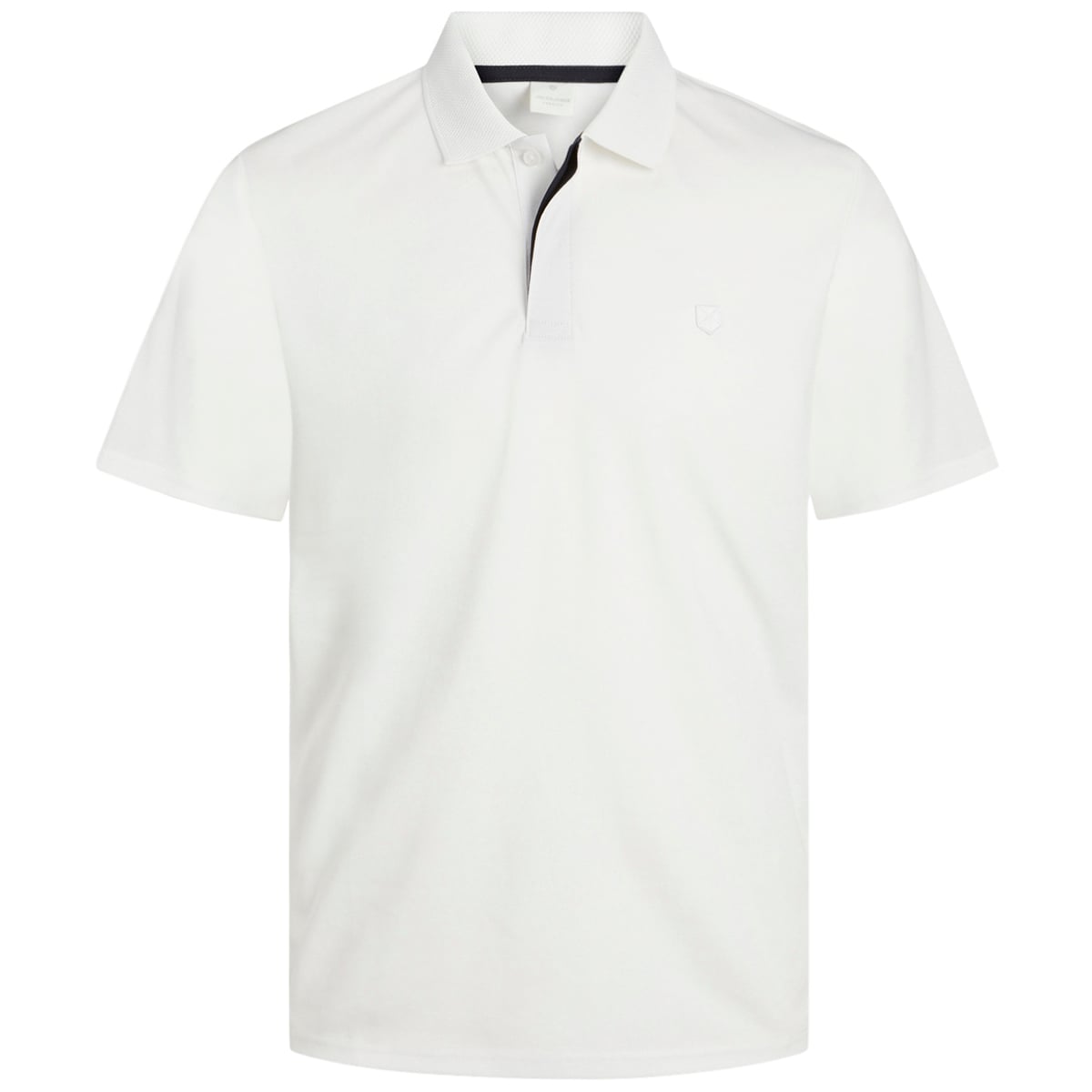 Jack&Jones Poloshirt aus Biobaumwolle weiß Jack&Jones Poloshirt aus Biobaumwolle weiß