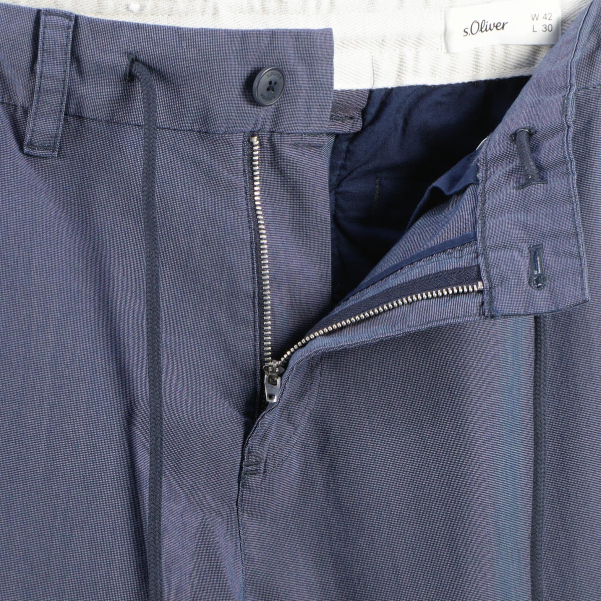 s.Oliver Chinos mit Stretch blau s.Oliver Chinos mit Stretch blau