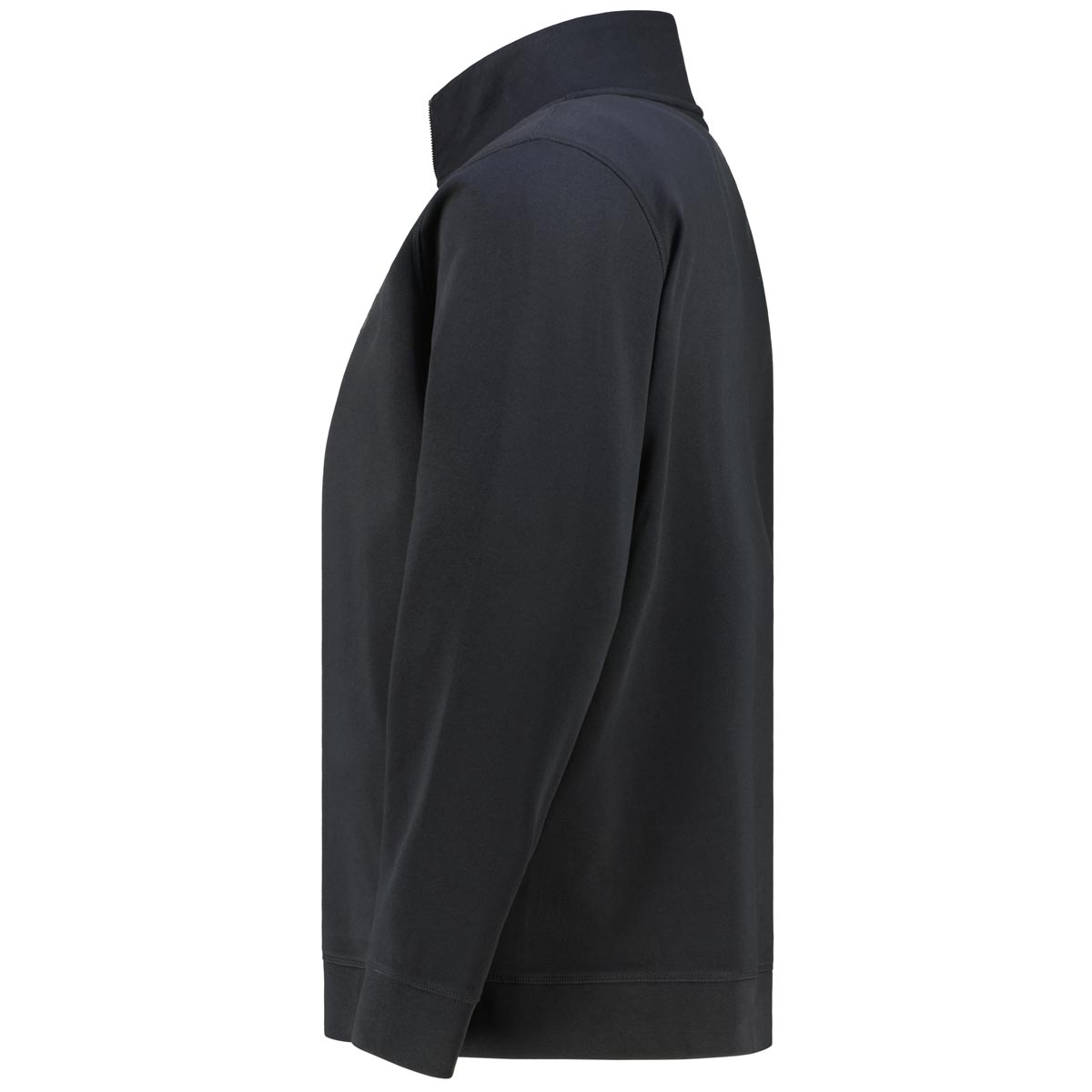 BOSS Sweatjacke aus Baumwolle schwarz