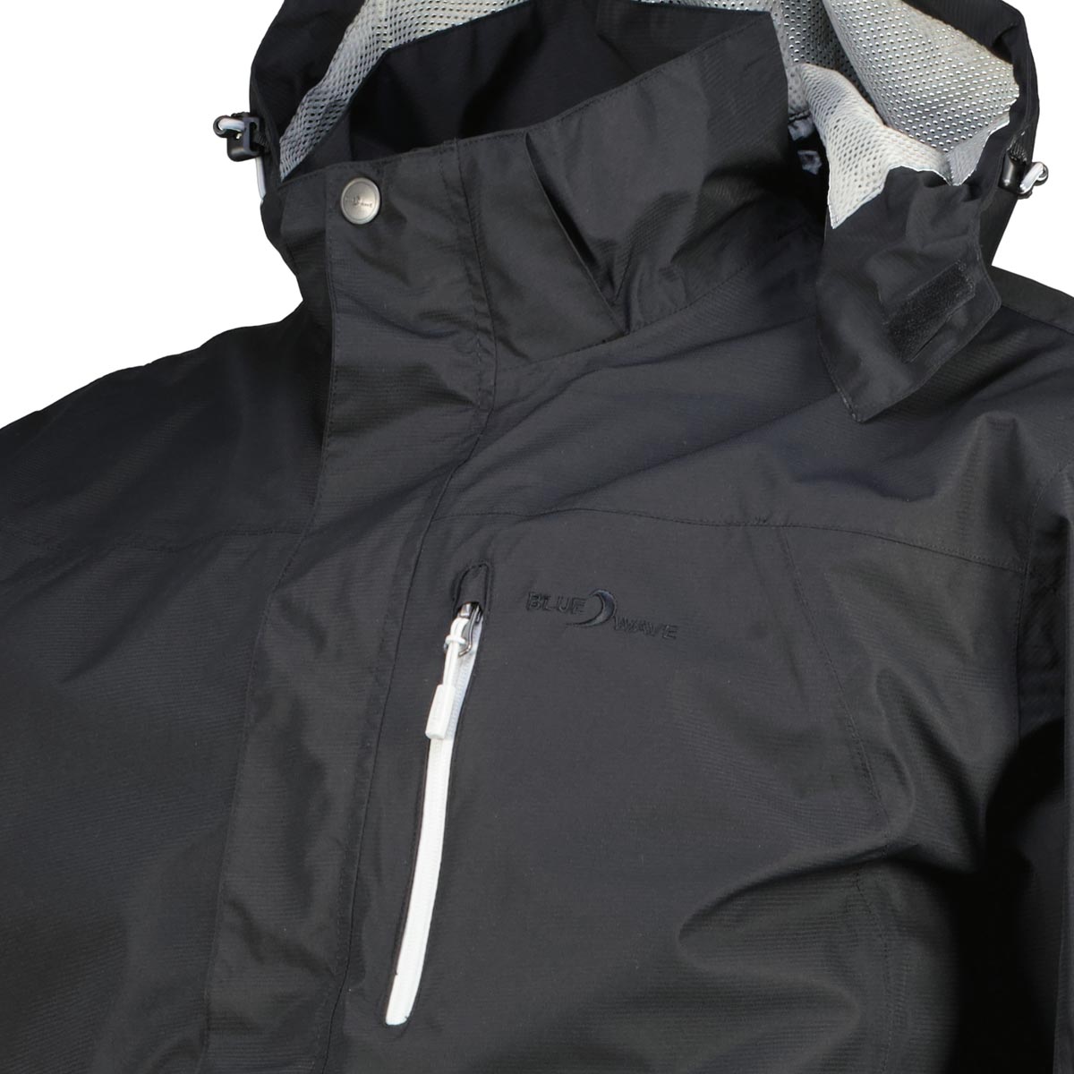 Blue Wave Funktionsjacke, wind- und wasserdicht schwarz Blue Wave Funktionsjacke, wind- und wasserdicht schwarz