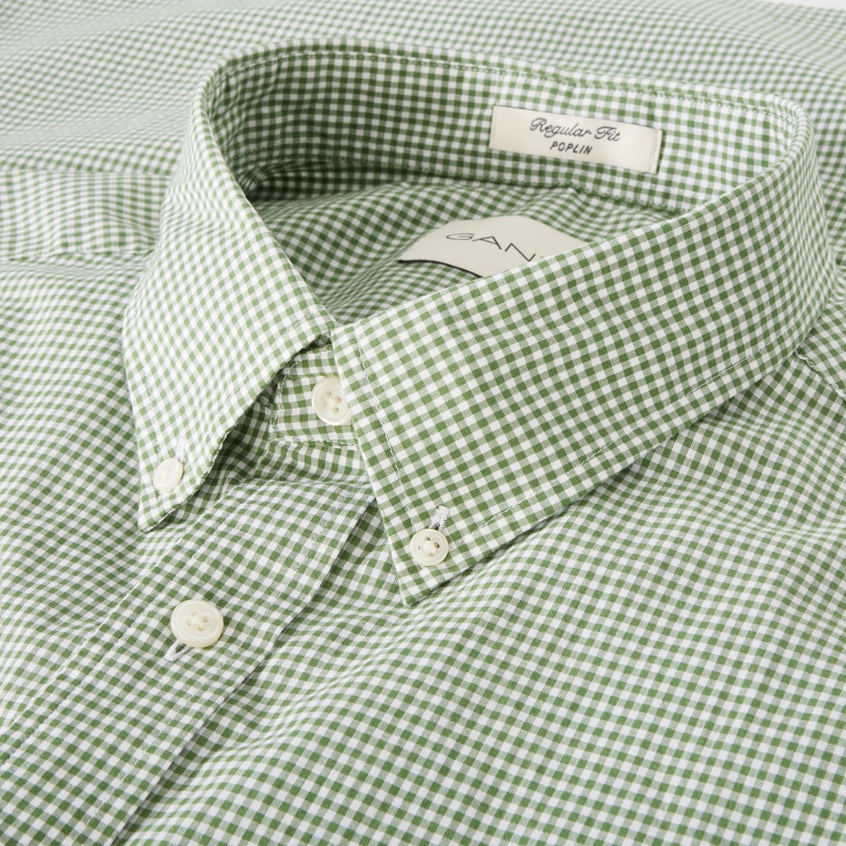 Gant Kariertes Freizeithemd  grün