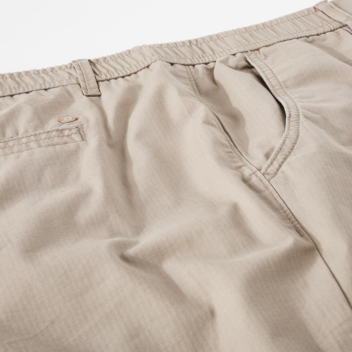 Lerros Stretch-Chino-Shorts, leicht sand