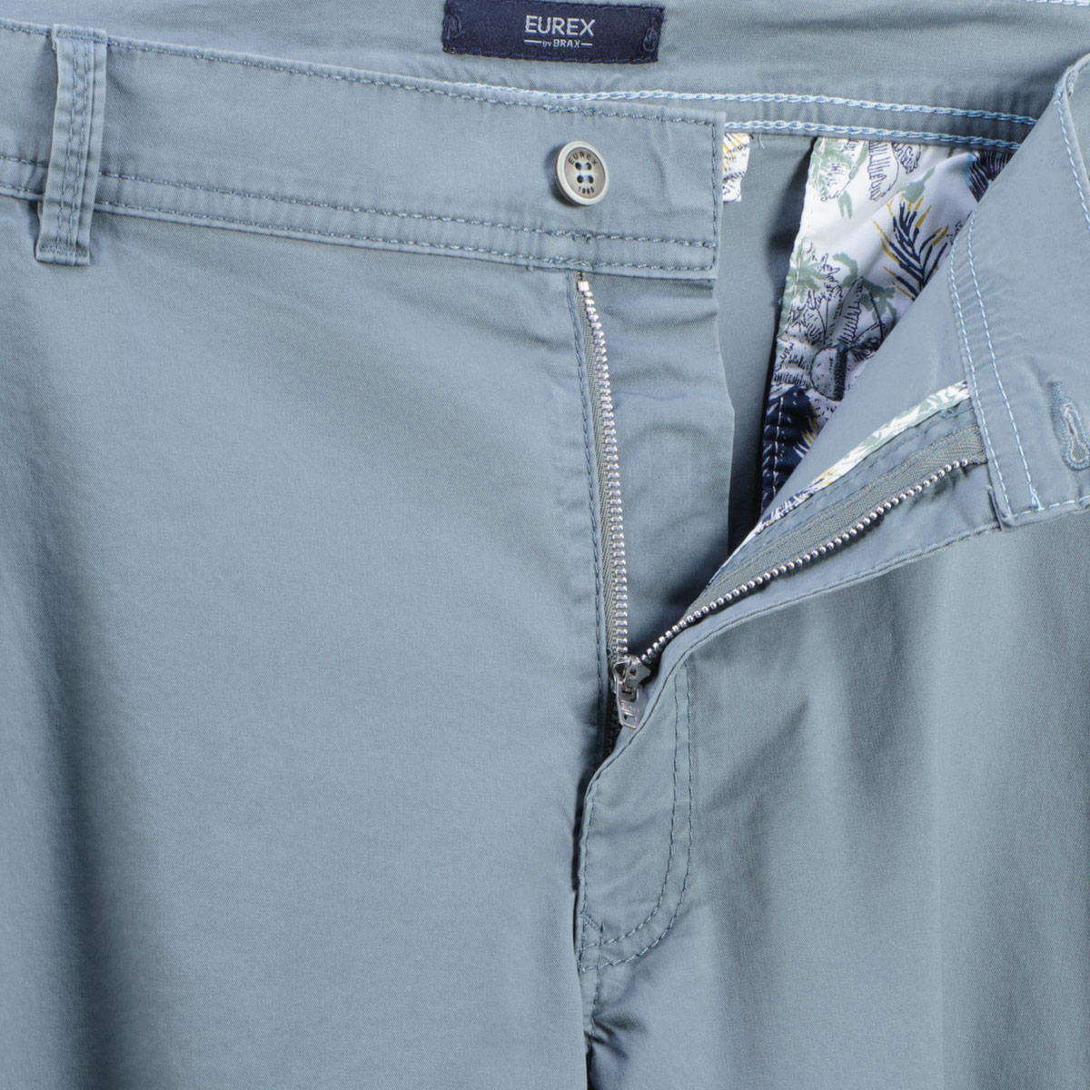 Eurex by Brax Cargo-Shorts mit Stretch oliv