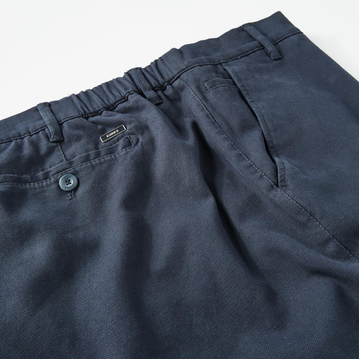 EUREX Chino „Thilo“ mit Stretch blau