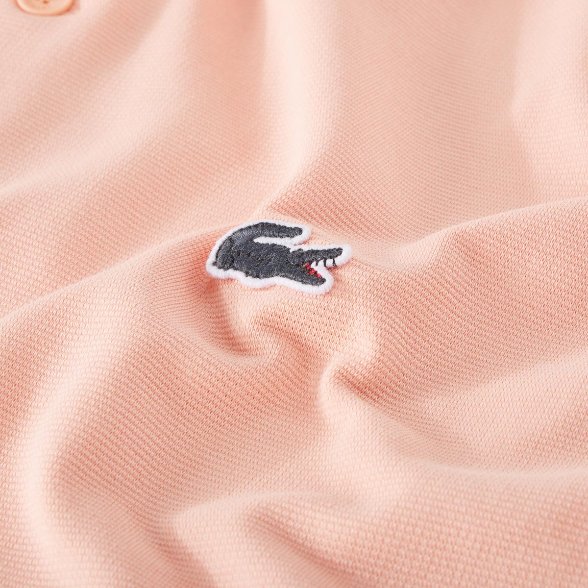 LACOSTE Poloshirt mit Stretch orange