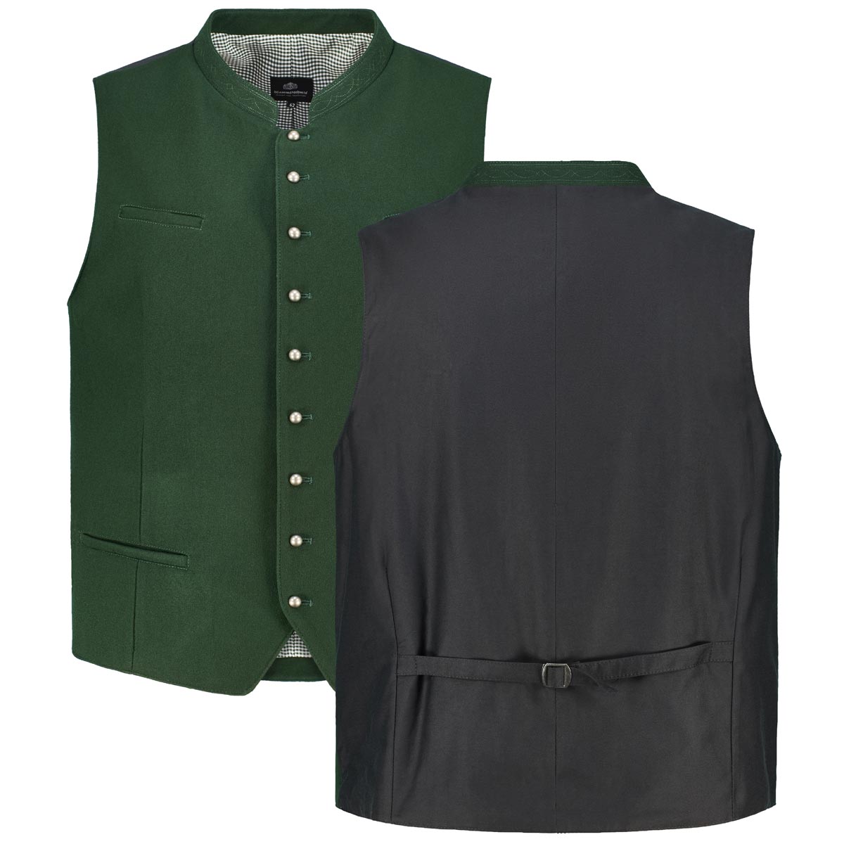 Hammerschmid Trachtenweste aus Wollmischung grün