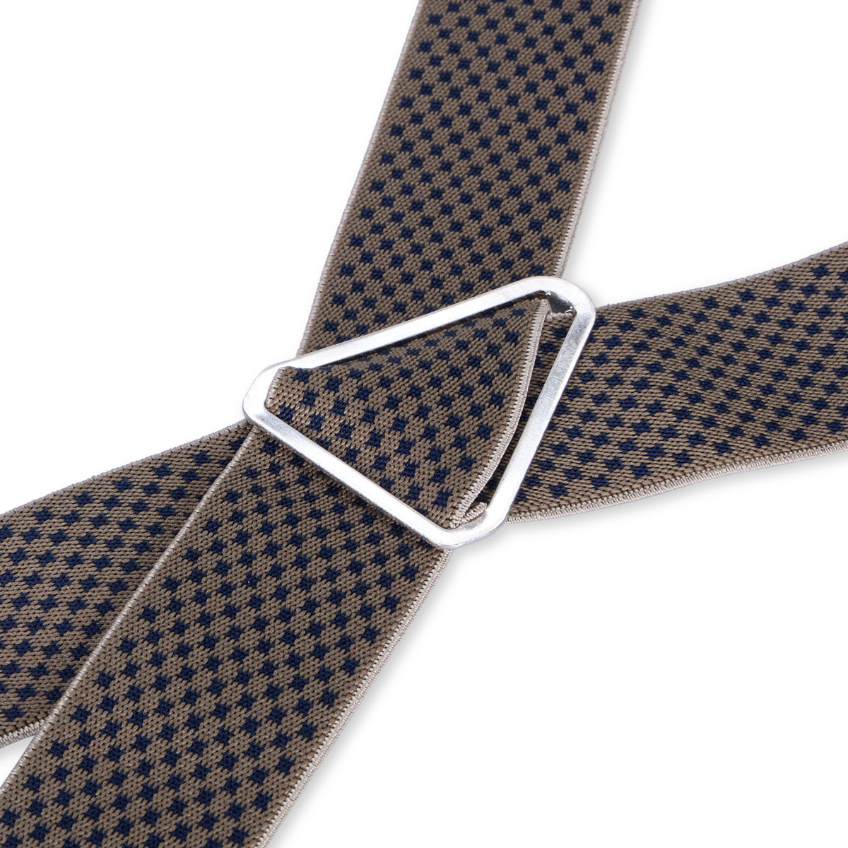 Lindenmann Breiter Hosenträger mit extrastarken Clips beige