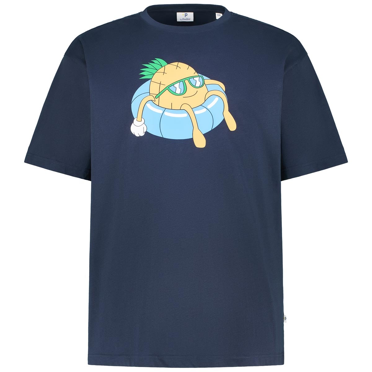 Pfundskerl T-Shirt Mit Motiv-Print Farbe Dunkelblau Größe, 4XL