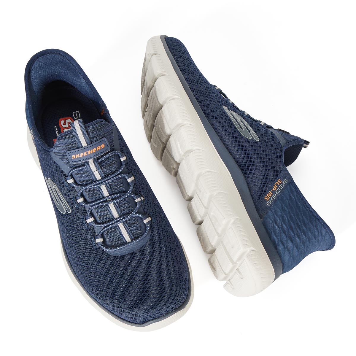 SKECHERS Sneaker "Summits - High Range", extraweit blau