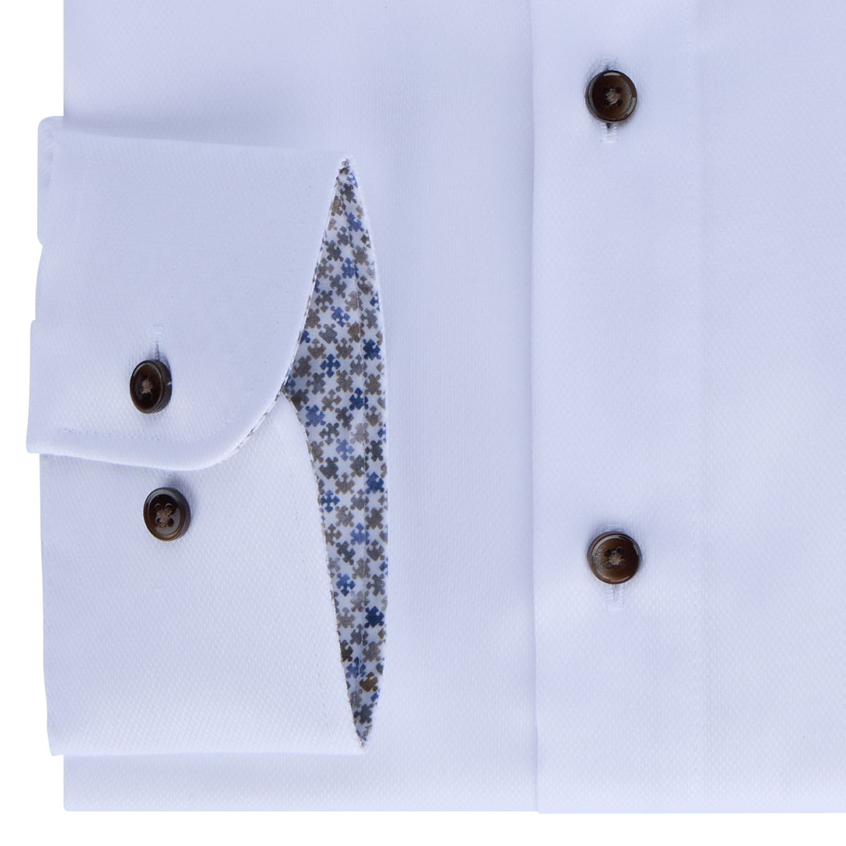 CASA MODA Bügelfreies Businesshemd, langarm weiß