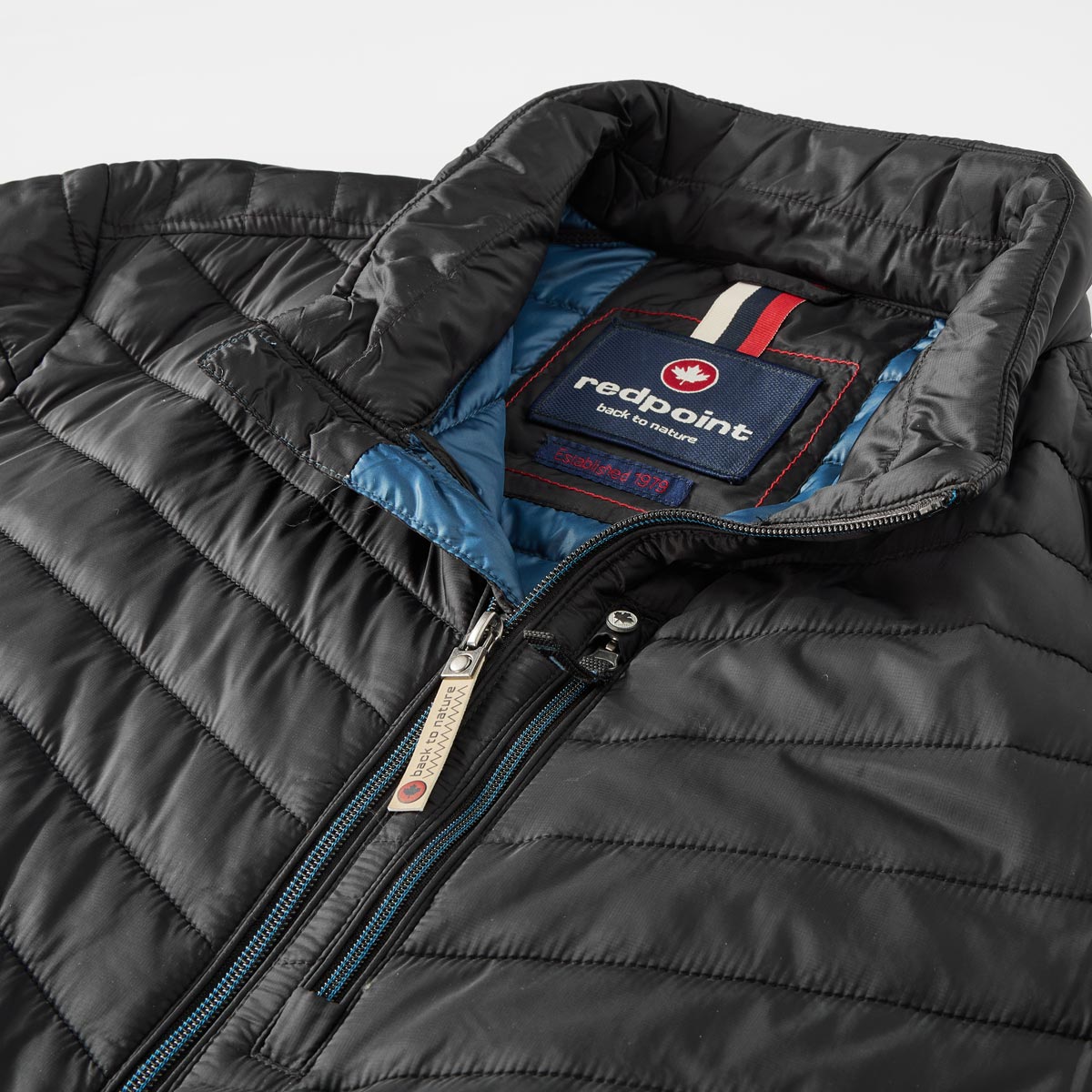 Redpoint Federleichte Steppjacke "Walker" schwarz