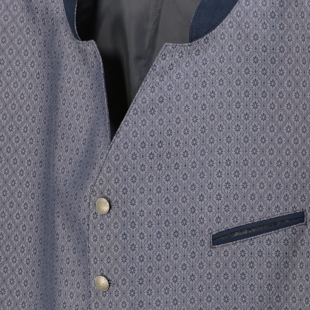 Weis Trachtenweste aus Viskosemischung grau Weis Trachtenweste aus Viskosemischung grau