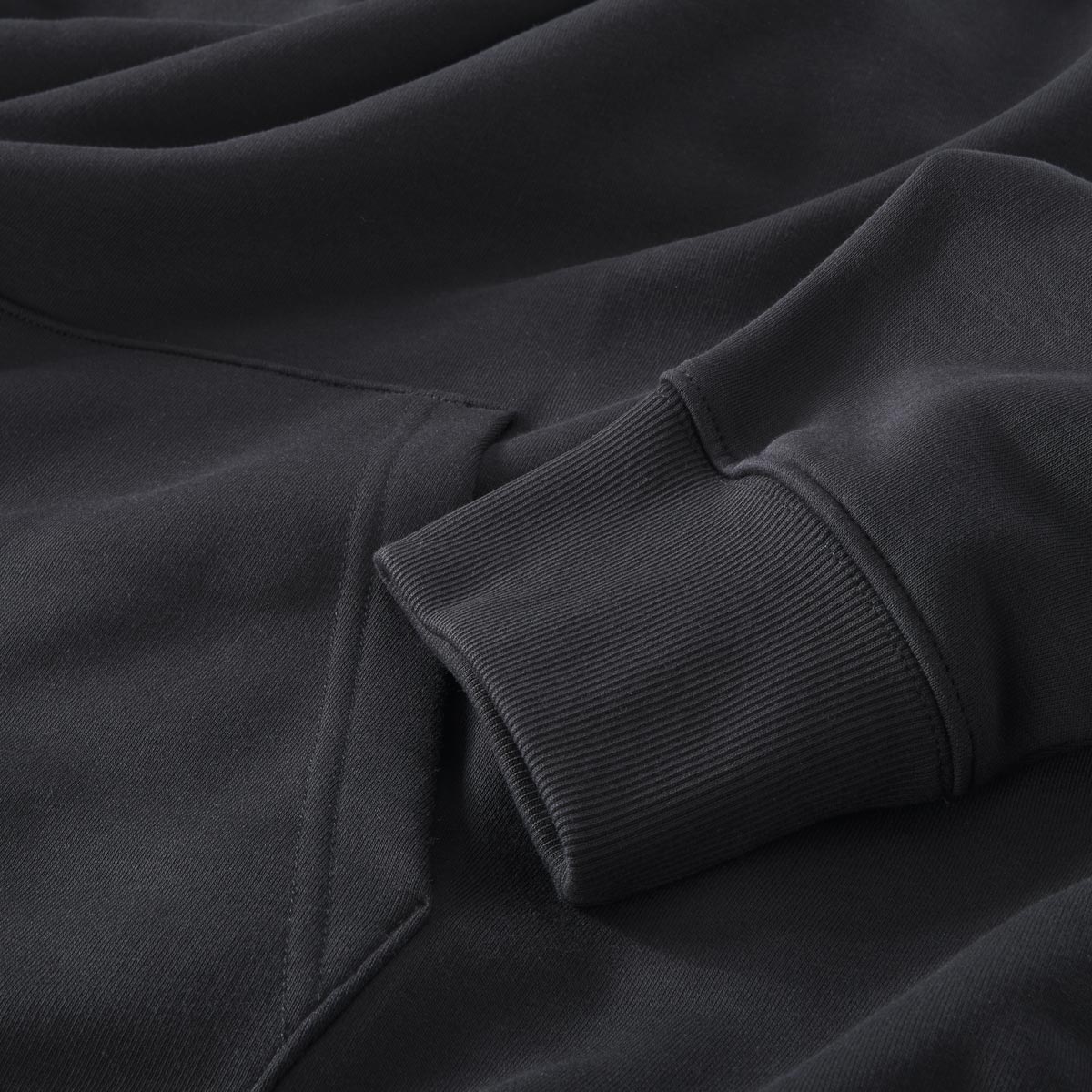 Gant Basic-Hoodie aus Baumwoll-Mix schwarz