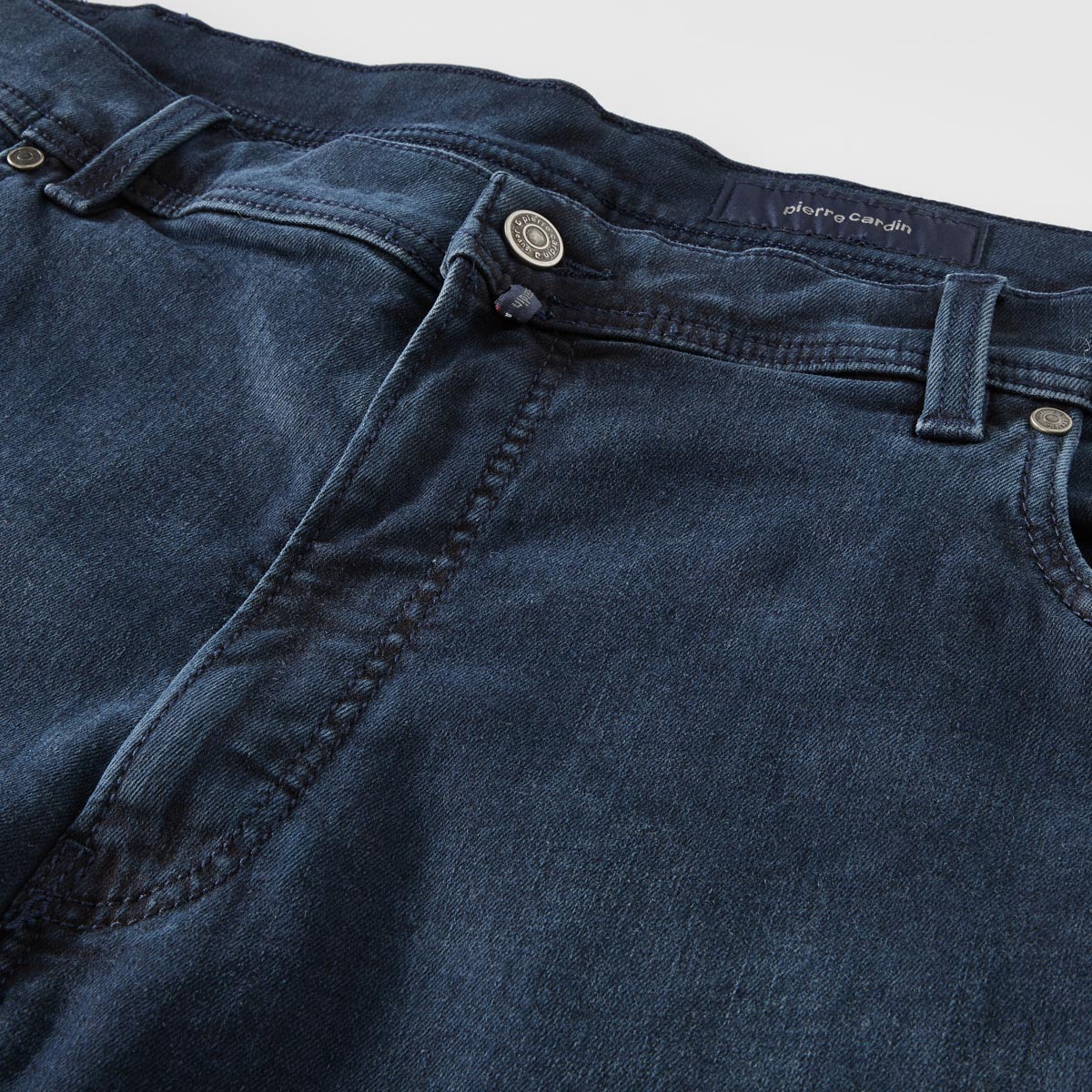 Pierre Cardin Stretch-Jeans "PC-Lyon" in FutureFlex-Qualität, Slim Fit dunkelblau