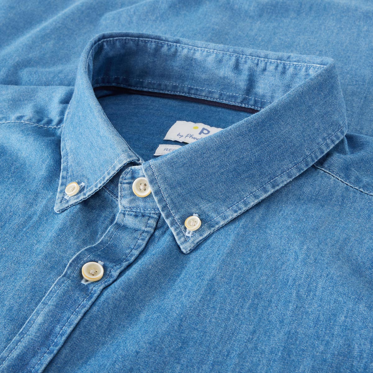 Pfundskerl Jeanshemd, leicht jeansblau