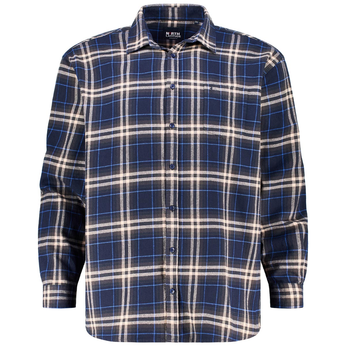 Flanellhemd im Comfort Fit
