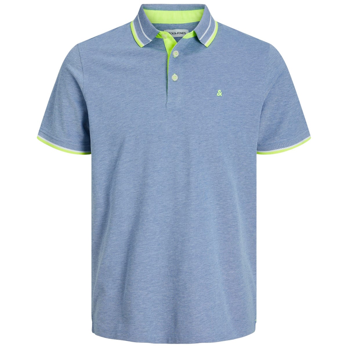 Jack&Jones Poloshirt mit Kontrastdetails blau Jack&Jones Poloshirt mit Kontrastdetails blau