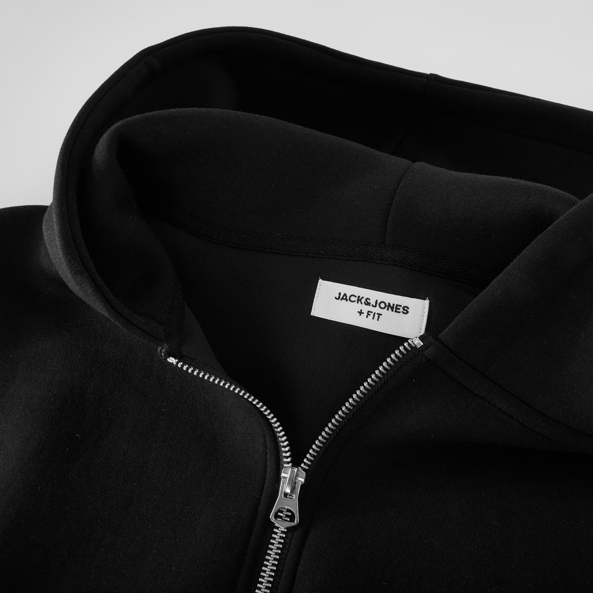 Jack&Jones Sweatjacke mit Elasthan schwarz