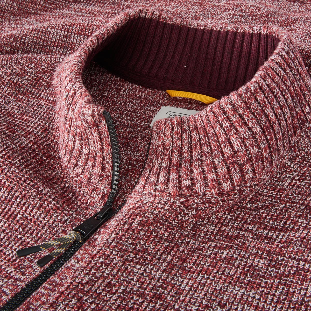 camel active Strickjacke mit Struktur lila