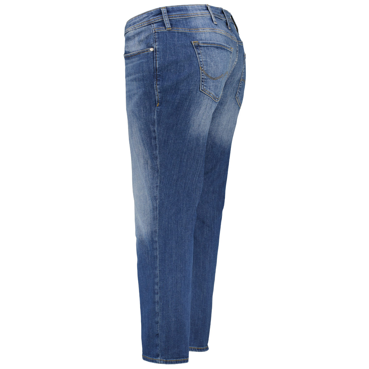 Jack&Jones Stretch-Jeans „Tim“, Slim Fit jeansblau